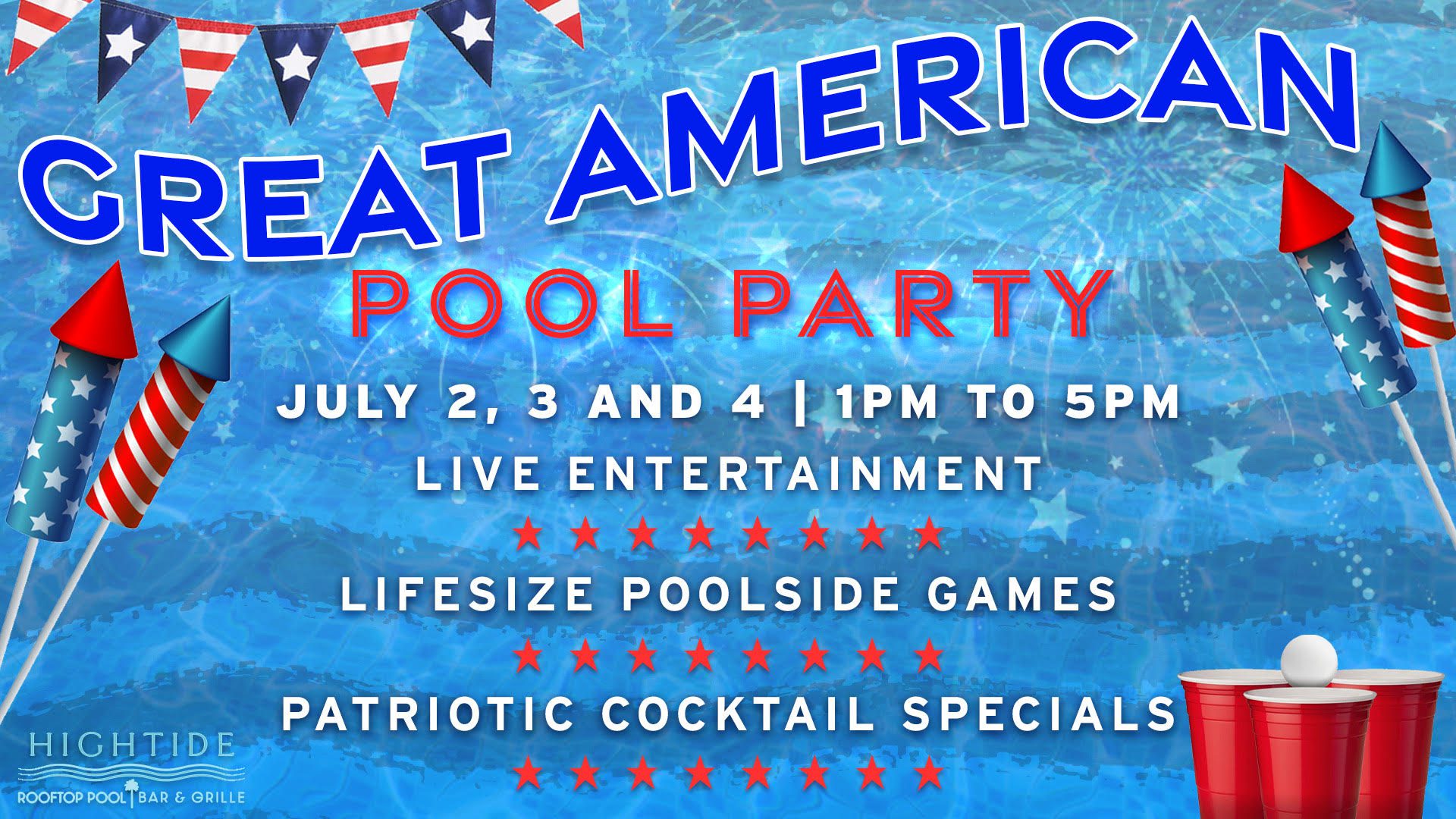 great american pool party